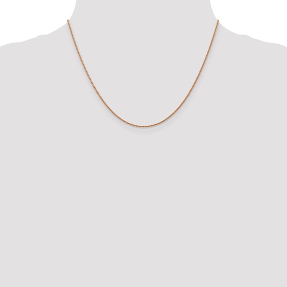 Leslie's 14K Rose Gold 1.0mm Spiga Chain