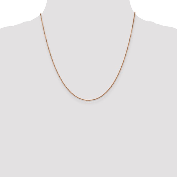 Leslie's 14K Rose Gold 1.0mm Spiga Chain
