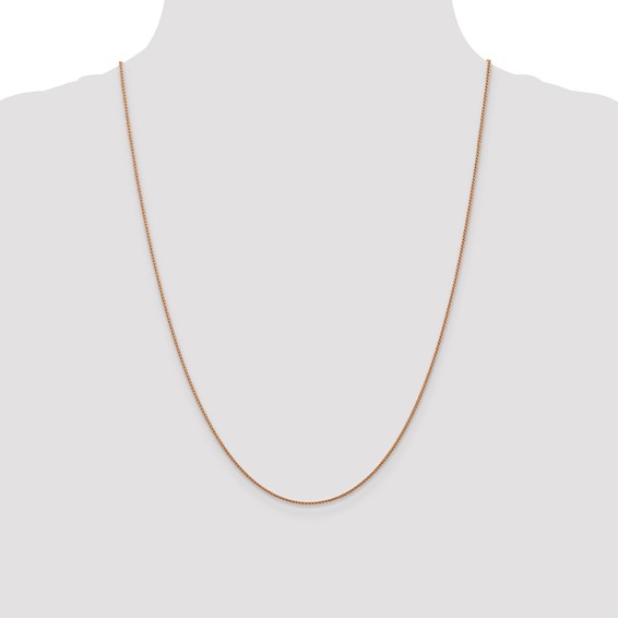 Leslie's 14K Rose Gold 1.0mm Spiga Chain