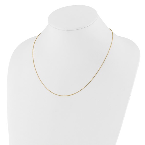 Leslie's 14K Flat Cable Adjustable Chain