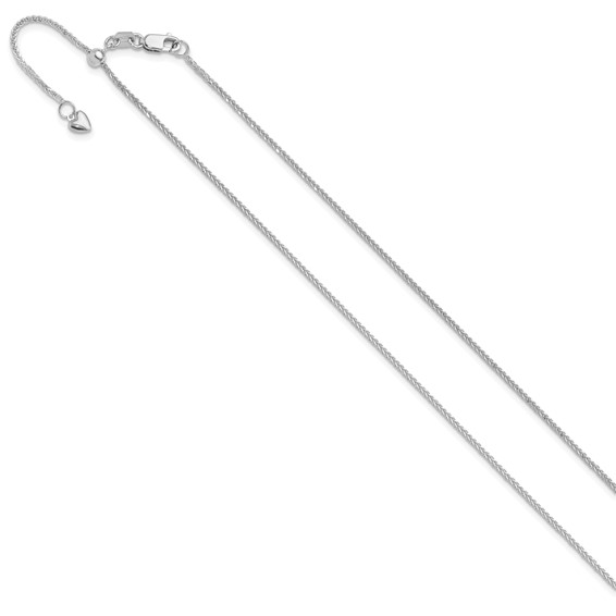 Leslie's 14K Quadro Wheat Adjustable Chain