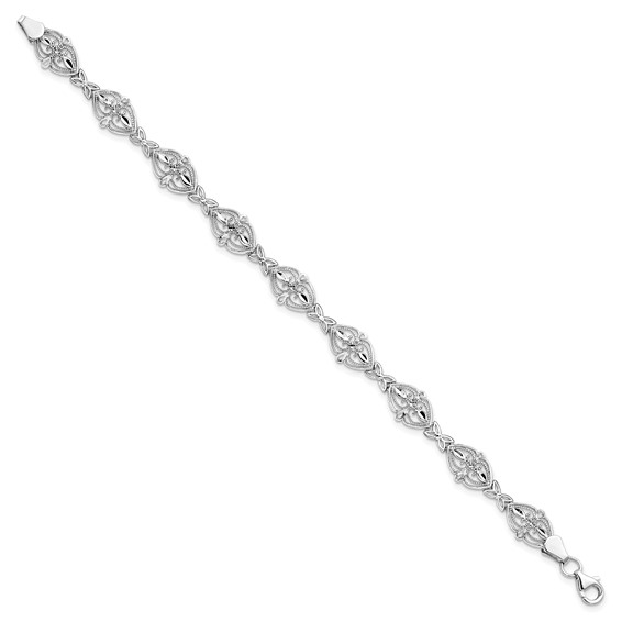 Leslie's 14K White Gold Bracelet