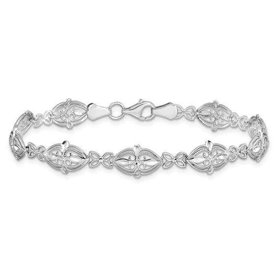 Leslie's 14K White Gold Bracelet