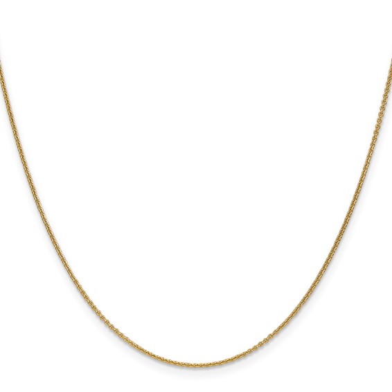 Leslie's 14K 1.1mm Round Cable Chain