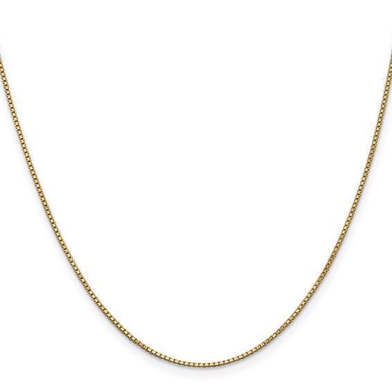 Leslie's 10K 1mm Box Chain