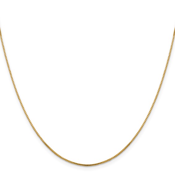 Leslie's 10K .95mm Sparkle Octagonal Box Chain