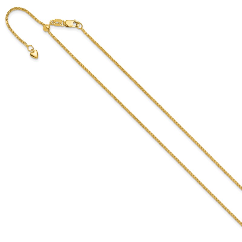 10K Adjustable 1.35mm Wheat Chain