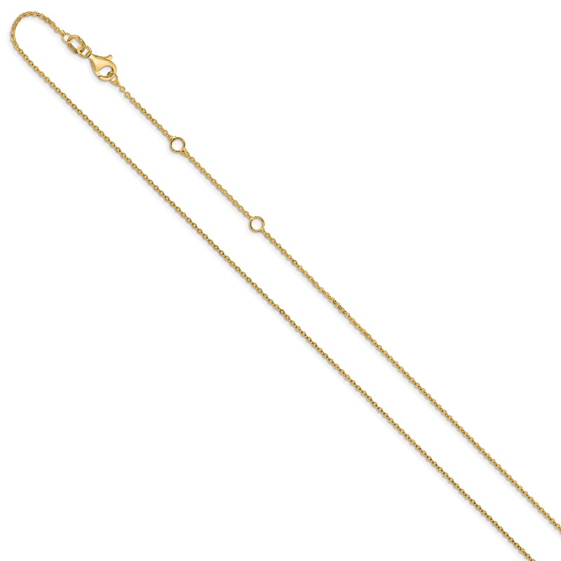 10k 1.1mm Flat Cable 1in+1in Adjustable Chain
