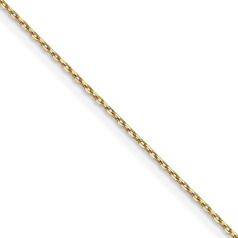 10k .8mm D/C Cable with Lobster Clasp Chain