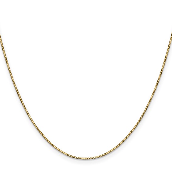 Leslie's 10k .9mm Box Chain