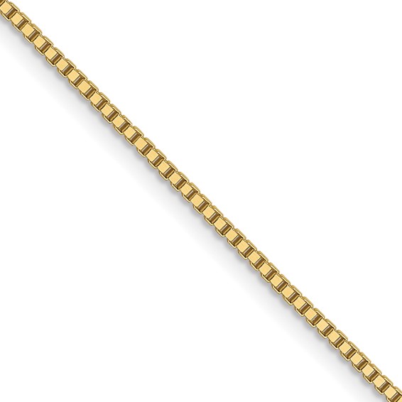 Leslie's 10k .9mm Box Chain