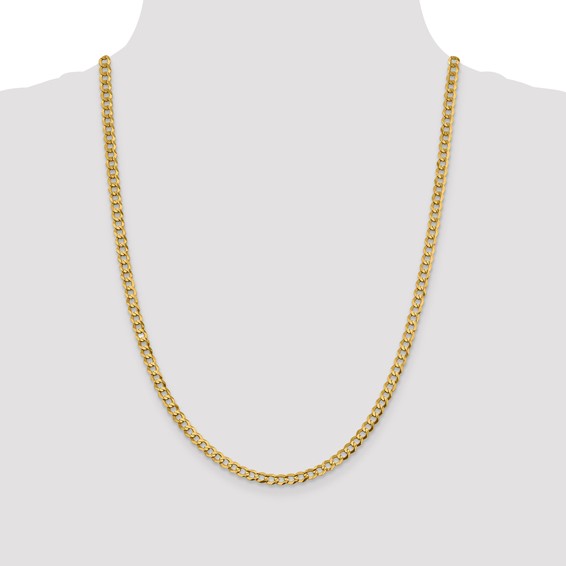 Leslie's 10k 4.7mm Lightweight Flat Cuban Chain