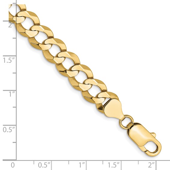 Leslie's 10k 8.3mm Lightweight Flat Cuban Chain