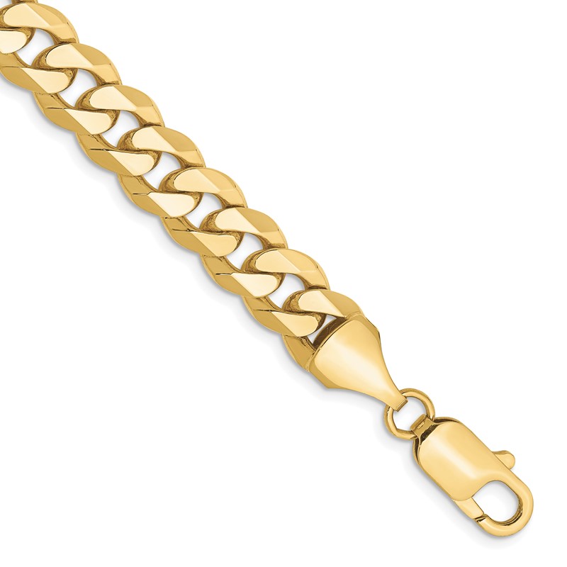 10k 8.25mm Flat Beveled Curb Chain