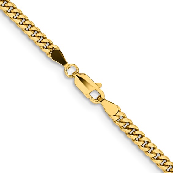 Leslie's 10k 3.5mm Solid Miami Cuban Chain