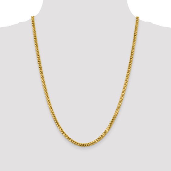 Leslie's 10k 4.25mm Solid Miami Cuban Chain