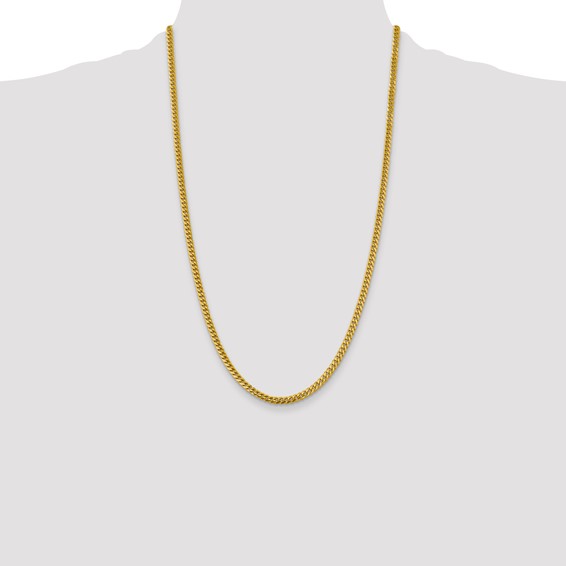 Leslie's 10k 4.25mm Solid Miami Cuban Chain