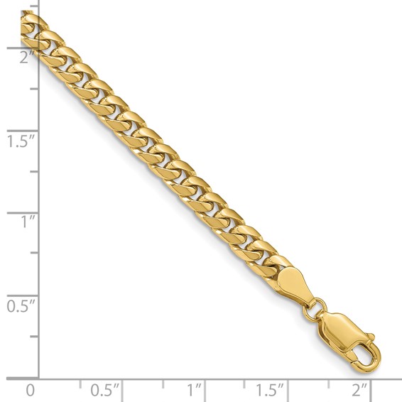 Leslie's 10k 4.3mm Solid Miami Cuban Chain