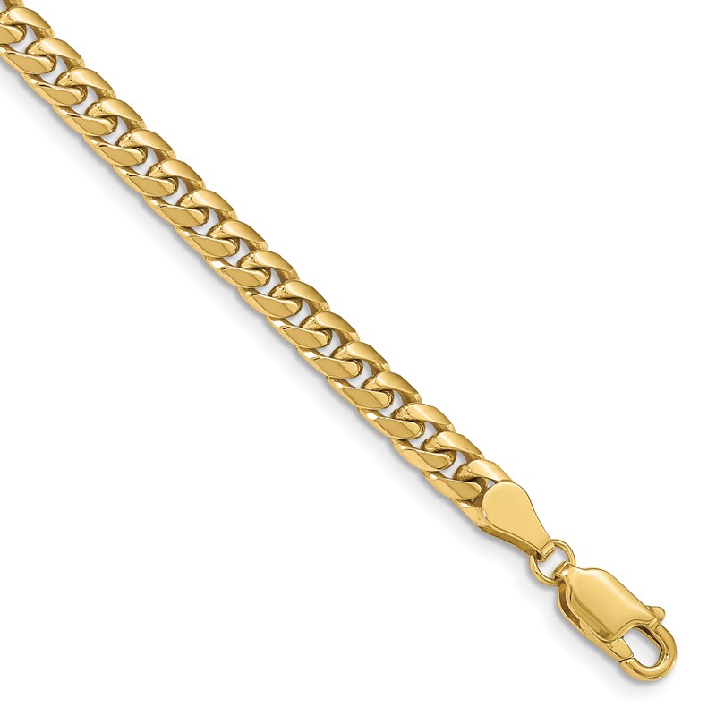 10k 4.3mm Solid Miami Cuban Chain