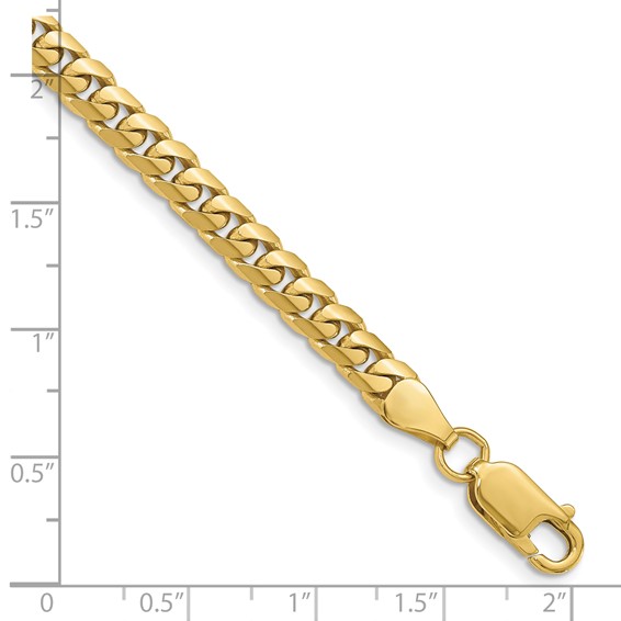 Leslie's 10k 5mm Solid Miami Cuban Chain