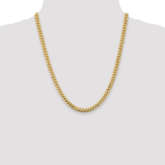 Leslie's 10k 5.5mm Solid Miami Cuban Chain