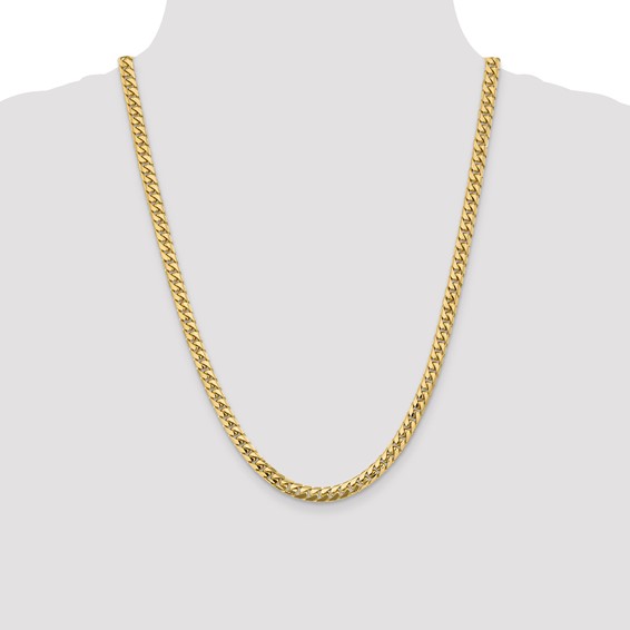 Leslie's 10k 5.5mm Solid Miami Cuban Chain