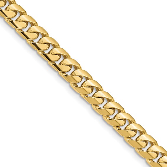 Leslie's 10k 5.5mm Solid Miami Cuban Chain