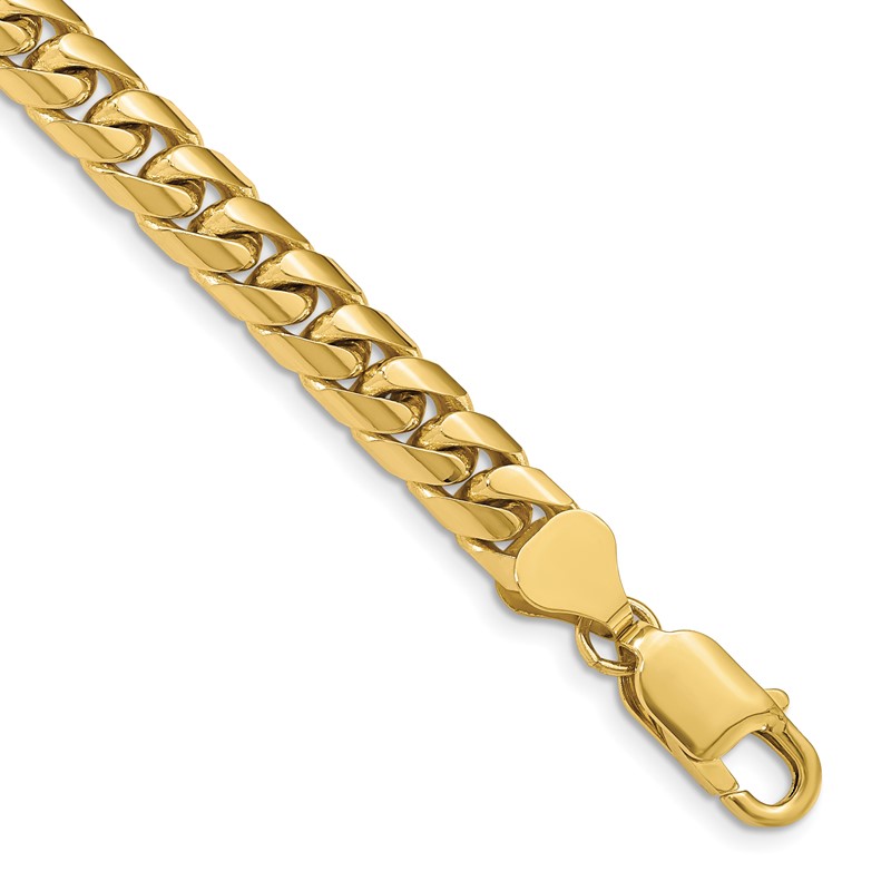 10k 6.75mm Solid Miami Cuban Chain