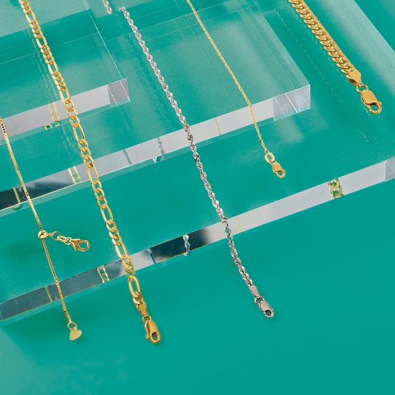 Leslie's 10k 6mm Semi-Solid Miami Cuban Chain