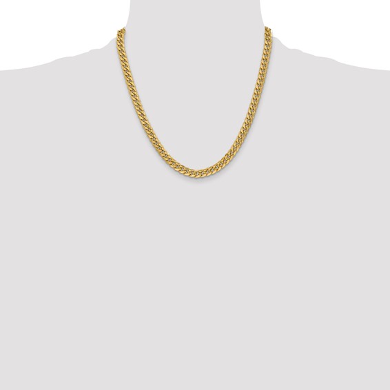 Leslie's 10k 6mm Semi-Solid Miami Cuban Chain