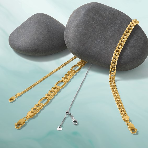 Leslie's 10k 6mm Semi-Solid Miami Cuban Chain