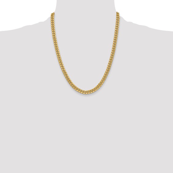 Leslie's 10k 6mm Semi-Solid Miami Cuban Chain