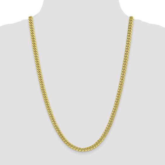 Leslie's 10k 6mm Semi-Solid Miami Cuban Chain