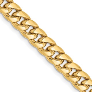 Leslie's 10k 6mm Semi-Solid Miami Cuban Chain