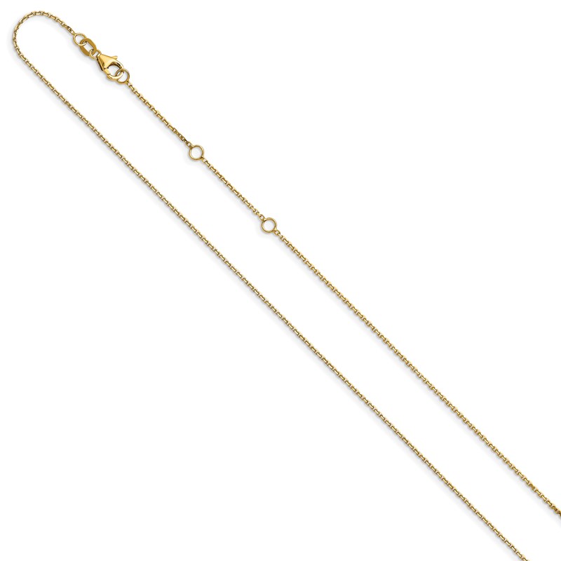 10k .8mm D/C Round Cable 1in+1in Adjustable Chain