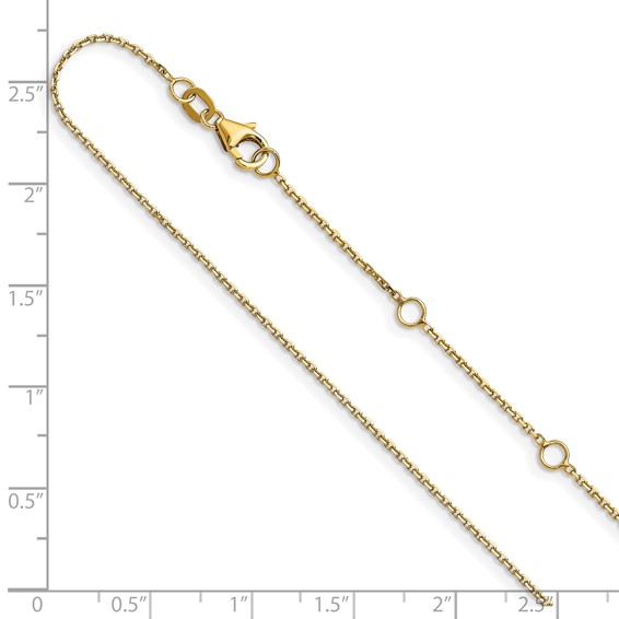 Leslie's Gold Cable Adjustable Chain