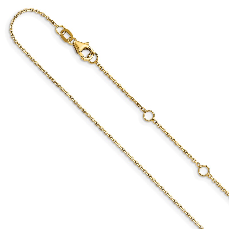 10k .8mm D/C Round Cable 1in+1in Adjustable Chain