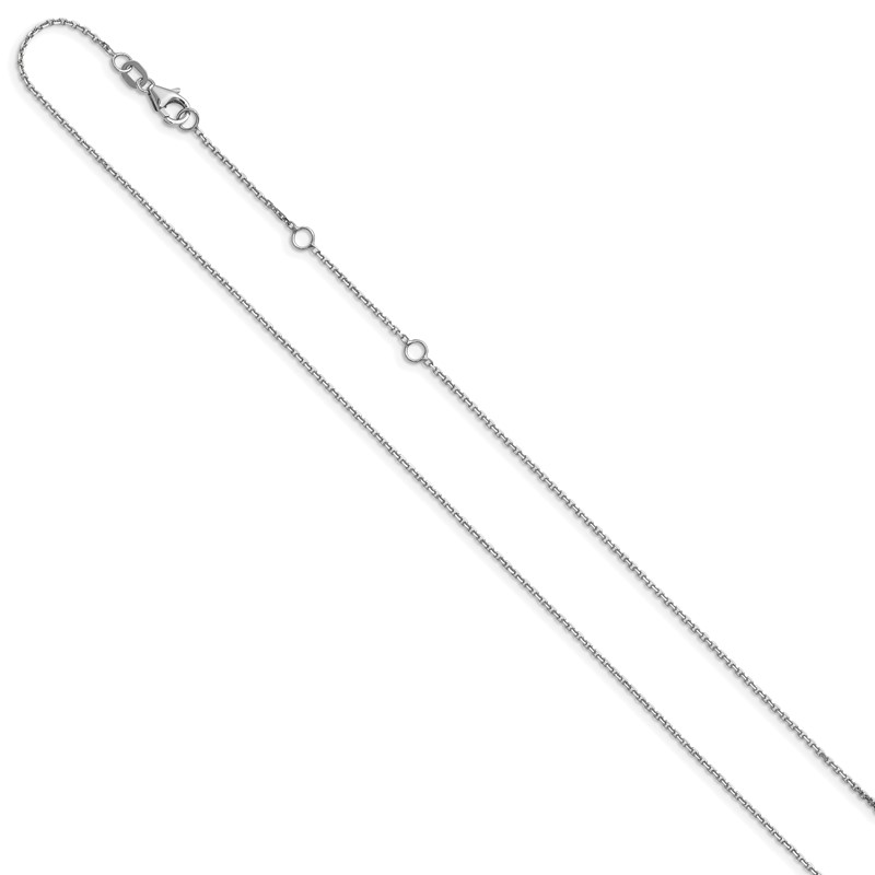 10k WG .8mm D/C Round Cable 1in+1in Adjustable Chain