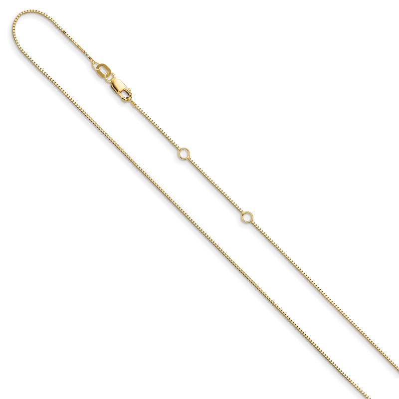 10k .7mm Box 1in+1in Adjustable Chain