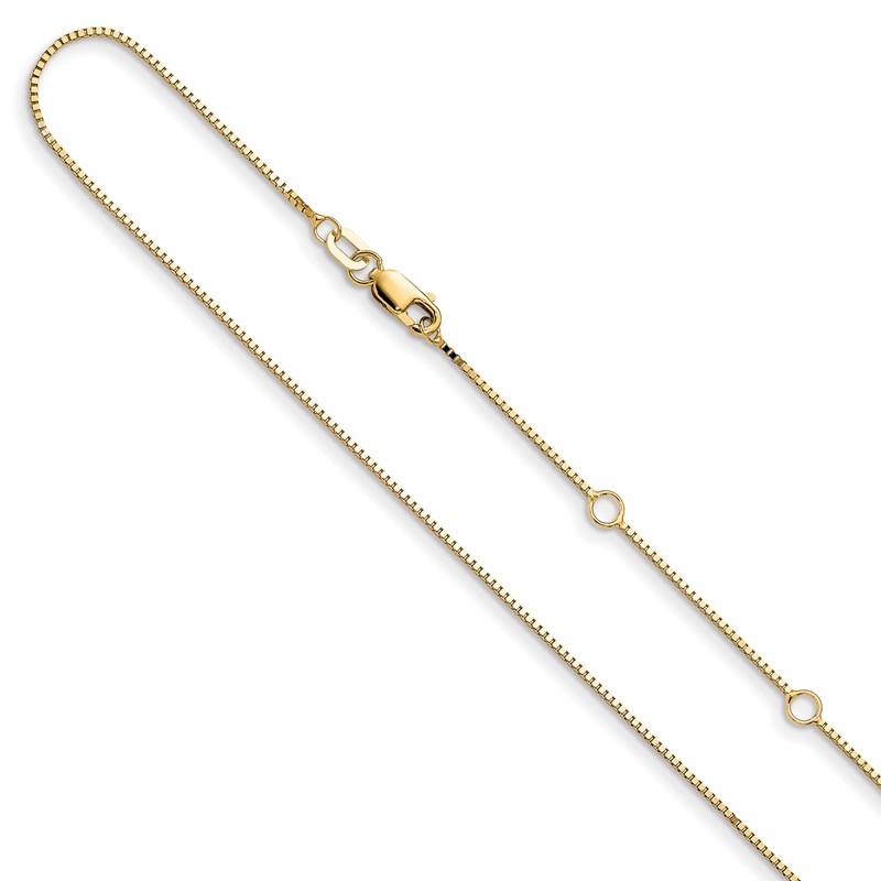 10k .85mm Box 1in+1in Adjustable Chain