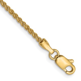 Leslie's 14K 1.5mm Spiga Anklet