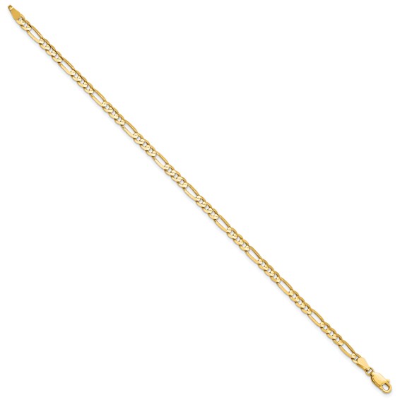 Leslie's 14K 4mm Flat Figaro Chain