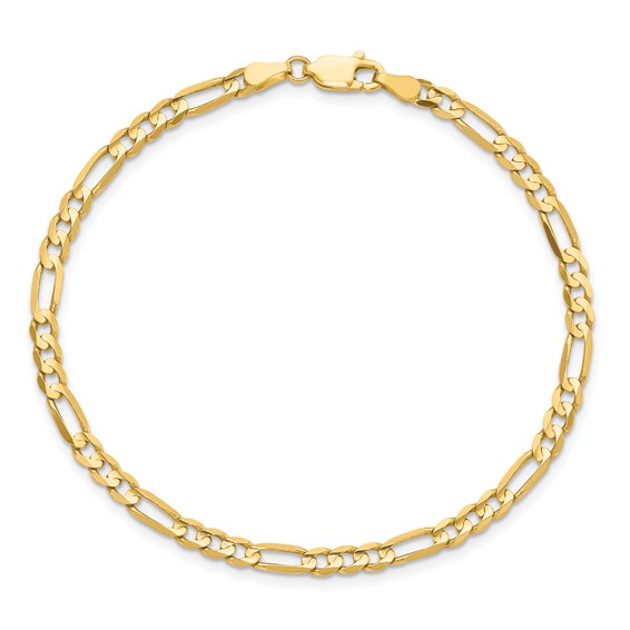 Leslie's 14K 4mm Flat Figaro Chain