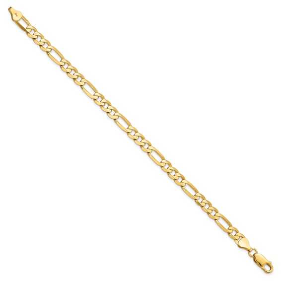 Leslie's 14K 6.00mm Flat Figaro Chain