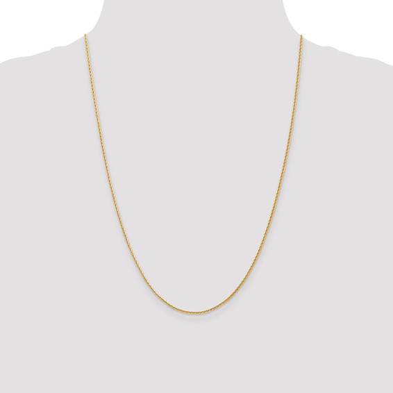 Leslie's 14K 1.3mm D/C Wheat Chain