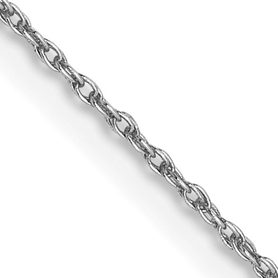 Leslie's 14K White Gold .8mm Loose Rope Chain