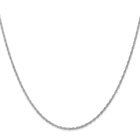 Leslie's 14K White Gold 1.5mm Loose Rope Chain