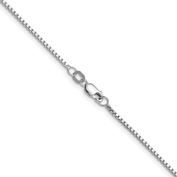 Leslie's 14K White Gold 1.2mm Box Chain