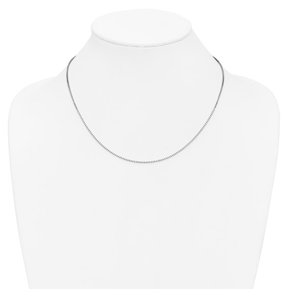 Leslie's 14K White Gold 1.2mm Box Chain