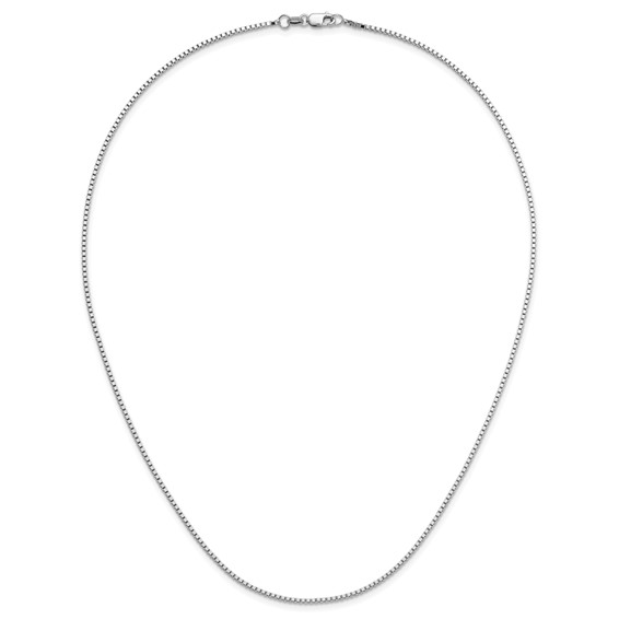 Leslie's 14K White Gold 1.2mm Box Chain